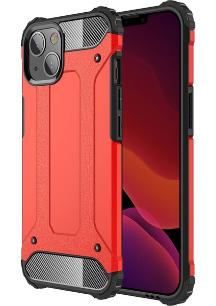 Apple Iphone 13 Mini Kılıf Çift Katmanlı Armour Case