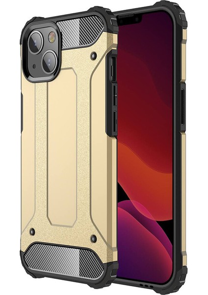 Apple Iphone 13 Mini Kılıf Çift Katmanlı Armour Case
