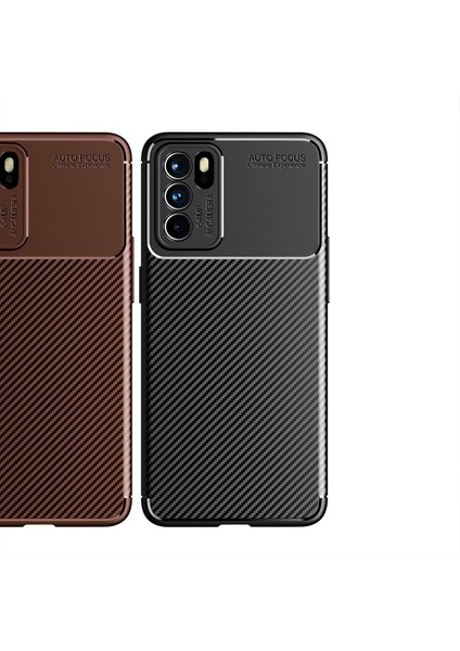 Oppo Reno 6 Kılıf Karbon Desenli Lux Negro Silikon fırsatları