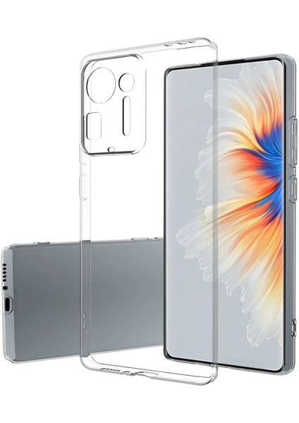 Kny Xiaomi Mi Mix 4 Kılıf Ultra Ince Şeffaf Silikon