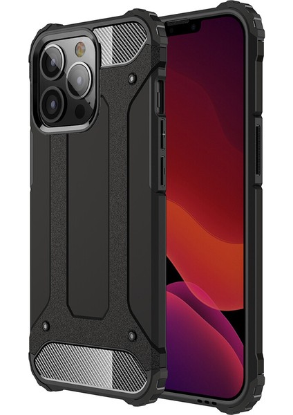 Apple Iphone 13 Pro Max Kılıf Ultra Korumalı Çift Katmanlı Armour Case