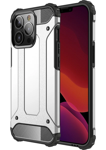 Kny Apple Iphone 13 Pro Max Kılıf Ultra Korumalı Çift Katmanlı Armour Case