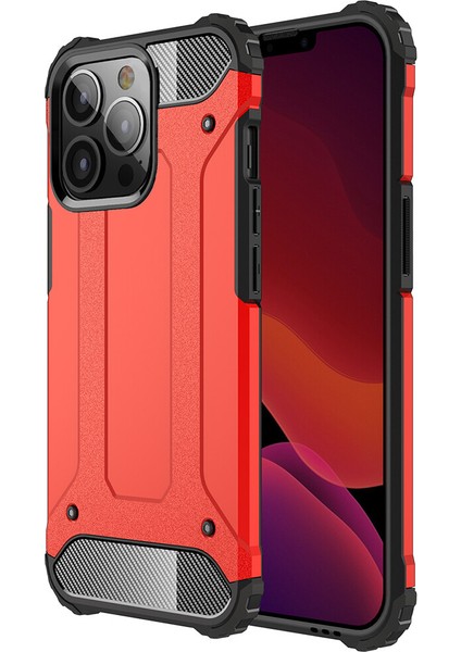 Apple Iphone 13 Pro Max Kılıf Ultra Korumalı Çift Katmanlı Armour Case
