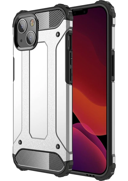 Kny Apple Iphone 13 Kılıf Ultra Korumalı Çift Katmanlı Armour Case