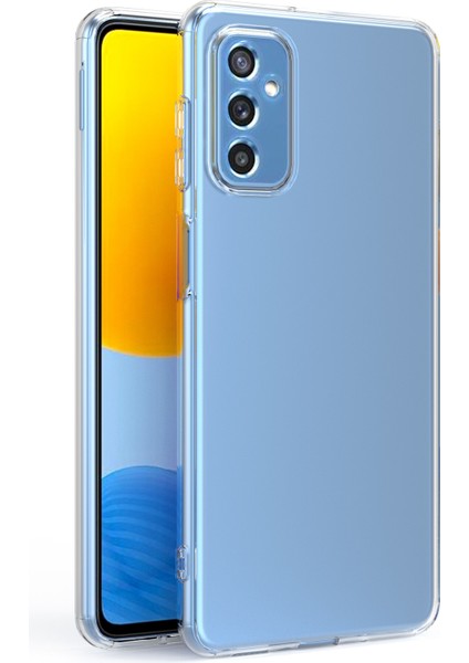 Samsung Galaxy M52 Kılıf Ultra Ince Şeffaf Silikon