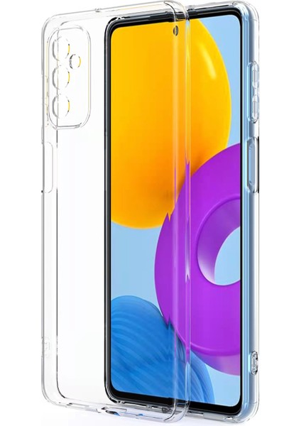 Samsung Galaxy M52 Kılıf Ultra Ince Şeffaf Silikon fırsatları