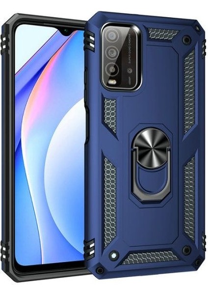 Xiaomi Redmi Note 9 4g Kılıf Yüzüklü Manyetik Ultra Korumalı Vega Kapak