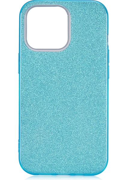 Apple Iphone 13 Pro Max Kılıf Simli Parlak Shining Silikon