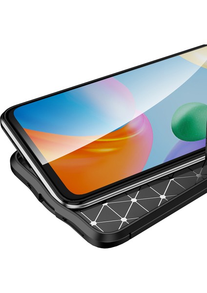 Xiaomi Redmi 10C Kılıf Deri Desenli Lux Niss Silikon