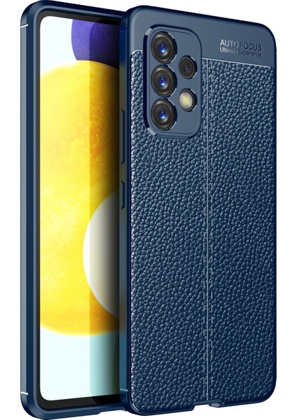 Samsung Galaxy A73 Kılıf Deri Desenli Lux Niss Silikon