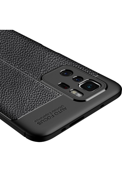 Xiaomi Poco X3 Gt Kılıf Deri Desenli Lux Niss Sililkon