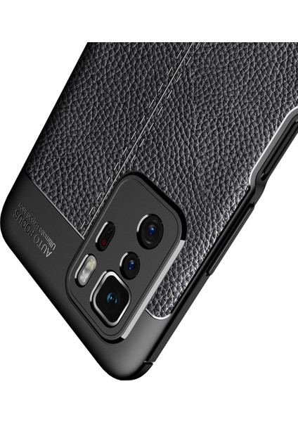 Xiaomi Poco X3 Gt Kılıf Deri Desenli Lux Niss Sililkon