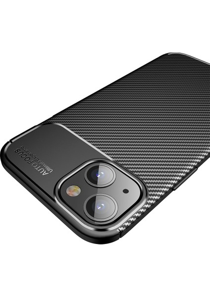 Apple Iphone 13 Mini Kılıf Karbon Desenli Lux Negro Silikon modelleri