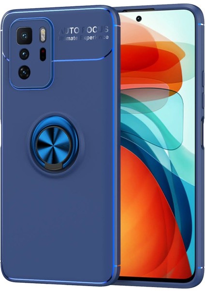 Xiaomi Poco X3 Gt Kılıf Yüzüklü Manyetik Ravel Silikon