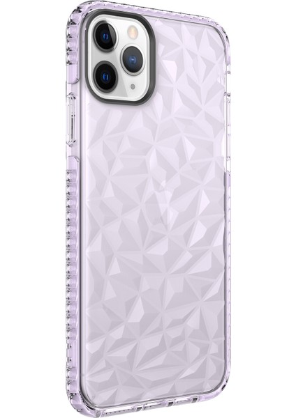 Apple Iphone 11 Pro Kılıf Renkli Kabartmalı Prizma Buzz Kapak