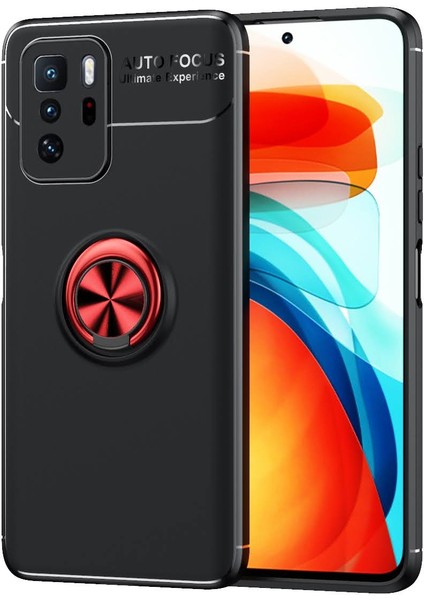 Xiaomi Poco X3 Gt Kılıf Yüzüklü Manyetik Ravel Silikon