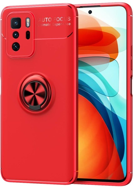 Xiaomi Poco X3 Gt Kılıf Yüzüklü Manyetik Ravel Silikon
