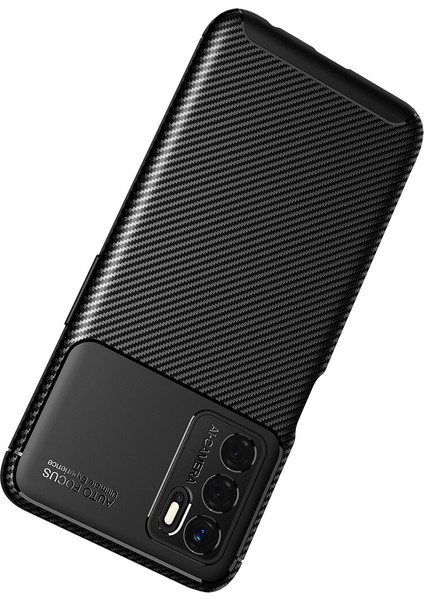 Oppo A16 Kılıf Karbon Desenli Lux Negro Silikon fırsatları