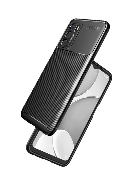 Oppo A16 Kılıf Karbon Desenli Lux Negro Silikon modelleri
