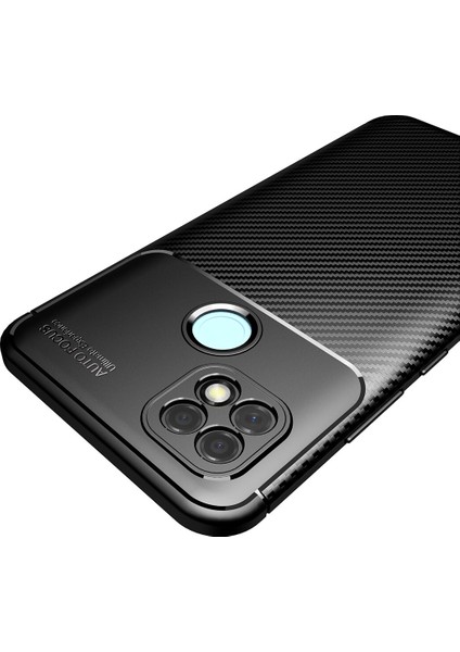 Realme C25 Kılıf Karbon Desenli Lux Negro Silikon modelleri