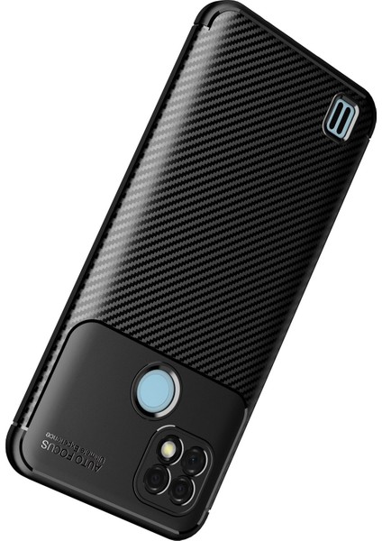 Realme C25 Kılıf Karbon Desenli Lux Negro Silikon fırsatları