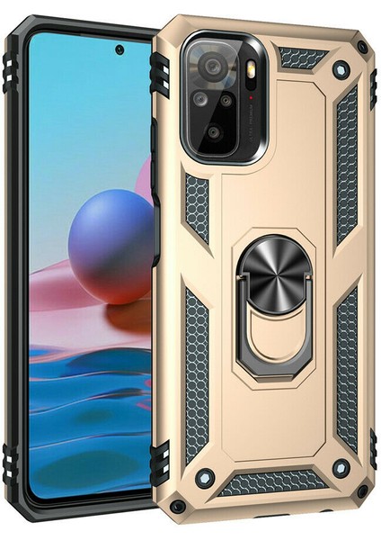Xiaomi Redmi Poco M3 Pro Kılıf Ultra Korumalı Yüzüklü Manyetik Vega Kapak