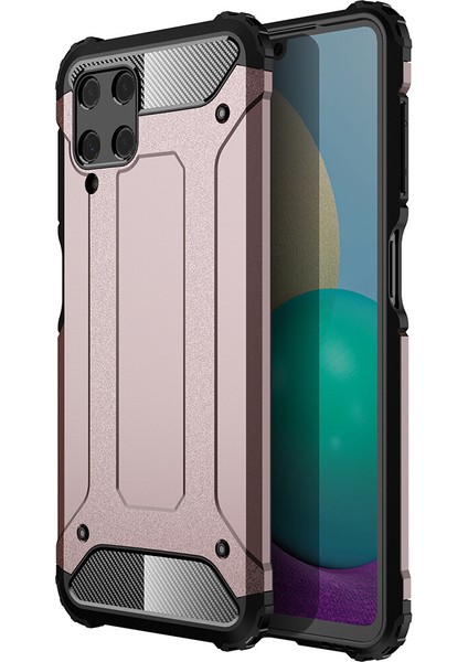 Samsung Galaxy A22 4g Kılıf Çift Katmanlı Armour Case
