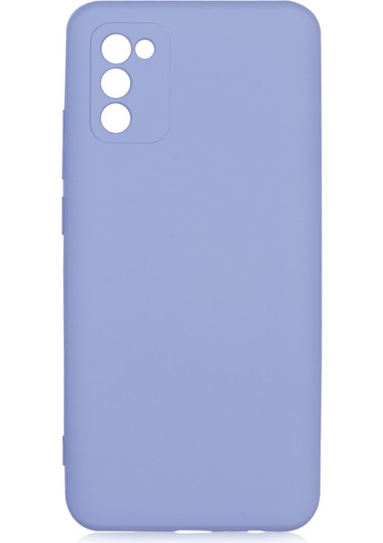 Samsung Galaxy A02S Kılıf Kamera Korumalı Içi Süet Mara Lansman Silikon