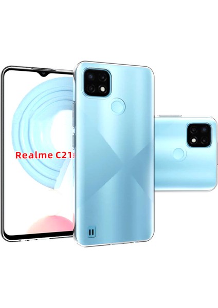 Realme C21 Kılıf Ultra Ince Şeffaf Silikon fiyatları