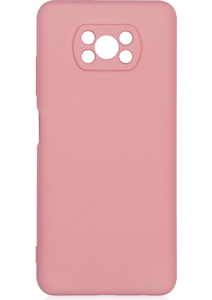 Xiaomi Poco X3 Kılıf Kamera Korumalı Içi Süet Mara Lansman Silikon