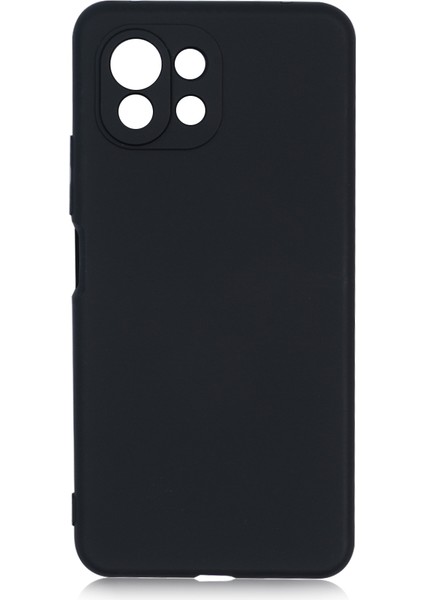 Xiaomi Mi 11 Lite Kılıf Kamera Korumalı Içi Süet Mara Lansman Silikon