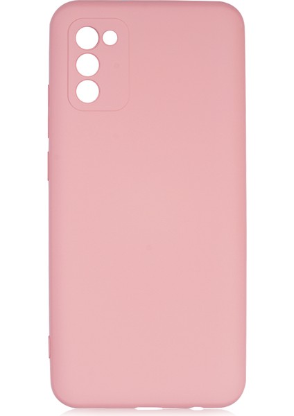 Samsung Galaxy A02S Kılıf Kamera Korumalı Içi Süet Mara Lansman Silikon
