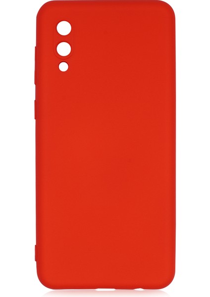 Samsung Galaxy A02 Kılıf Kamera Korumalı Içi Süet Mara Lansman Silikon