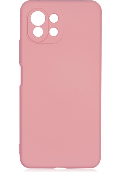 Xiaomi Mi 11 Lite Kılıf Kamera Korumalı Içi Süet Mara Lansman Silikon