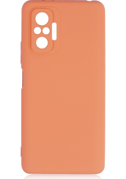 Xiaomi Redmi Note 10 Pro Kılıf Kamera Korumalı Içi Süet Mara Lansman Silikon