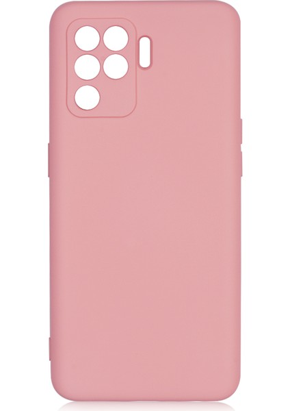 Oppo Reno 5 Lite Kılıf Kamera Korumalı Içi Süet Mara Lansman Silikon
