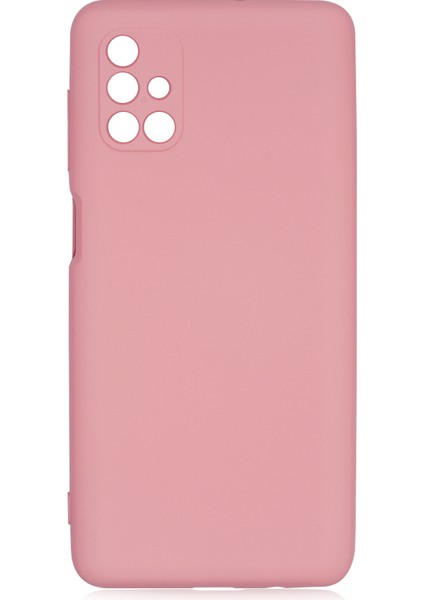 Samsung Galaxy M51 Kılıf Kamera Korumalı Içi Süet Mara Lansman Silikon