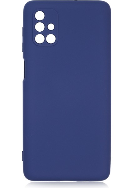 Samsung Galaxy M51 Kılıf Kamera Korumalı Içi Süet Mara Lansman Silikon