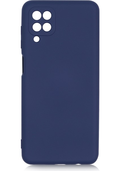 Samsung Galaxy A12 Kılıf Kamera Korumalı Içi Süet Mara Lansman Silikon