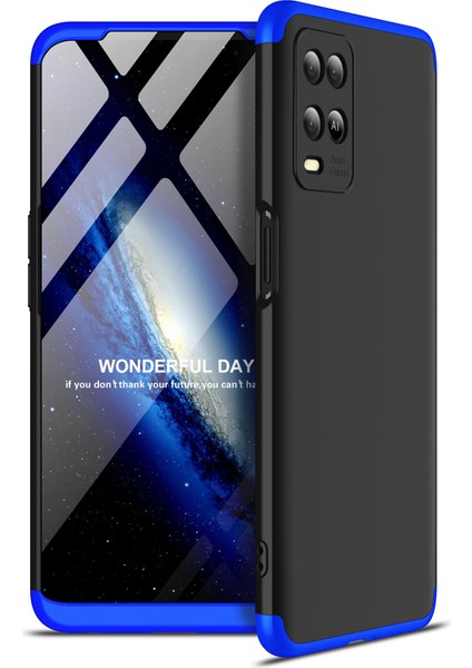 Oppo A54 Kılıf 3 Parça 360 Ays Kapak