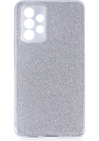 Samsung Galaxy A53 Kılıf Simli Parlak Shining Silikon