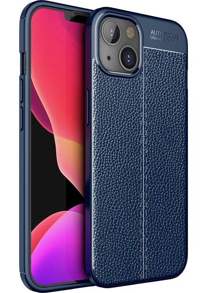 Apple Iphone 13 Mini Kılıf Deri Desenli Lux Niss Silikon