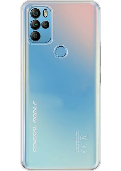 General Mobile GM21 Pro Kılıf Ultra Ince Şeffaf Silikon