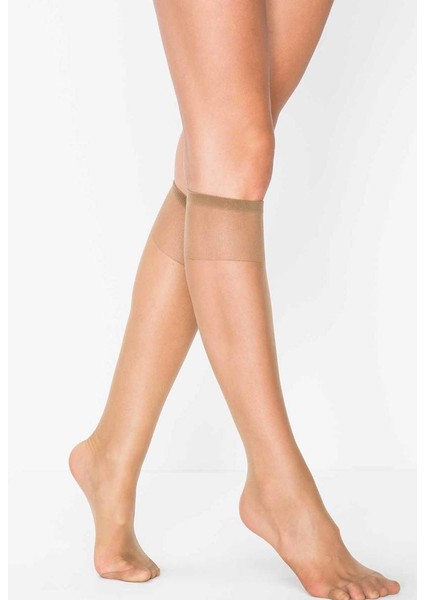 Fit 15 Pantolon Çorap | Vizon