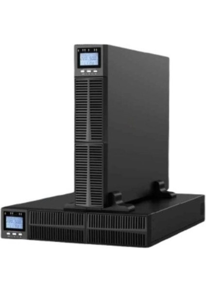 Uprt 11 Model 1 Kva Rack Tower Online Ups 3*7 Ah Akü 5/15 Dakika Kesintisiz Güç Kaynağı