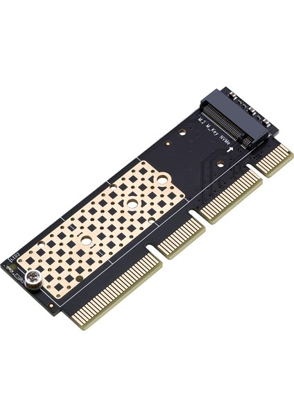 MX16-1U M.2 NVMe (M-Key) to PCIe 3.0 X4 X8 X16 Dönüştürücü Çevirici Adaptör Kart