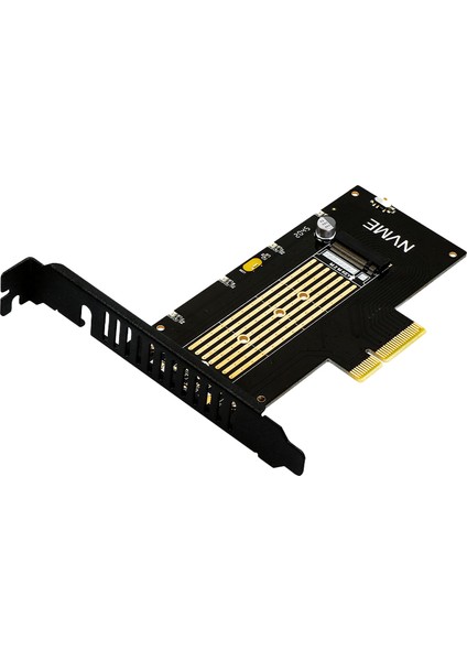 SK-5 M.2 NVMe (M-Key) to PCIe 3.0 X4 RGB Led Işıklı Çevirici Dönüştürücü Adaptör Kart