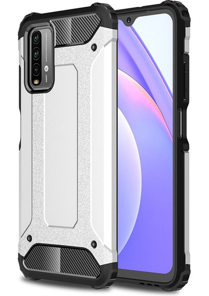 Xiaomi Poco M3 Kılıf Çift Katmanlı Armour Case