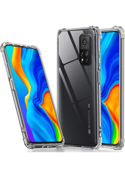 Xiaomi Mi 10T Pro Kılıf Ultra Korumalı Şeffaf Antishock Silikon