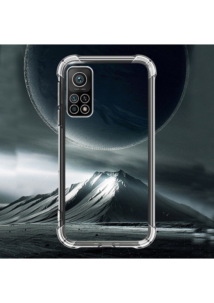 Xiaomi Mi 10T Pro Kılıf Ultra Korumalı Şeffaf Antishock Silikon